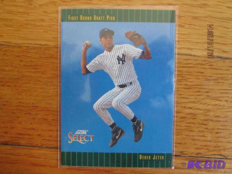 1993 Score Select Derek Jeter rookie card...