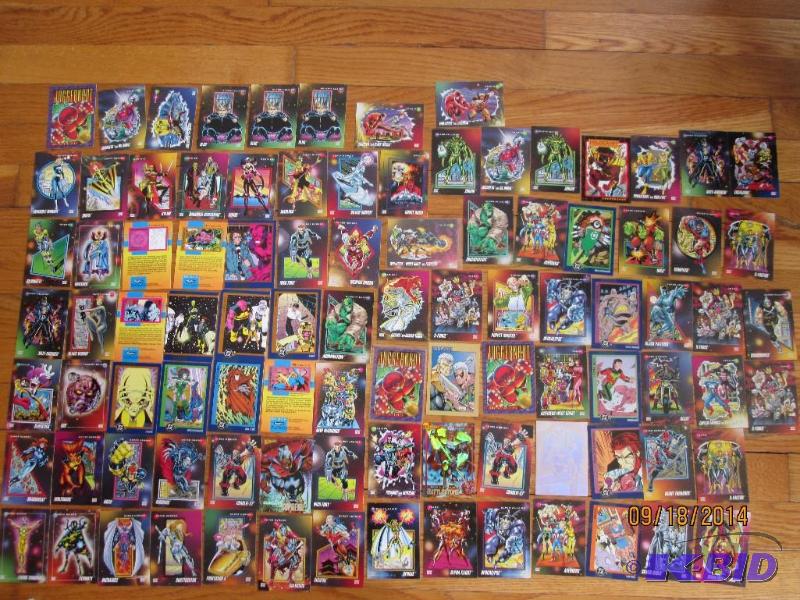 Marvel Super Heros cards...