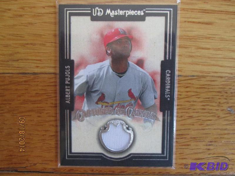 2007 Upper Deck Masterpieces Albert Pujols Je...
