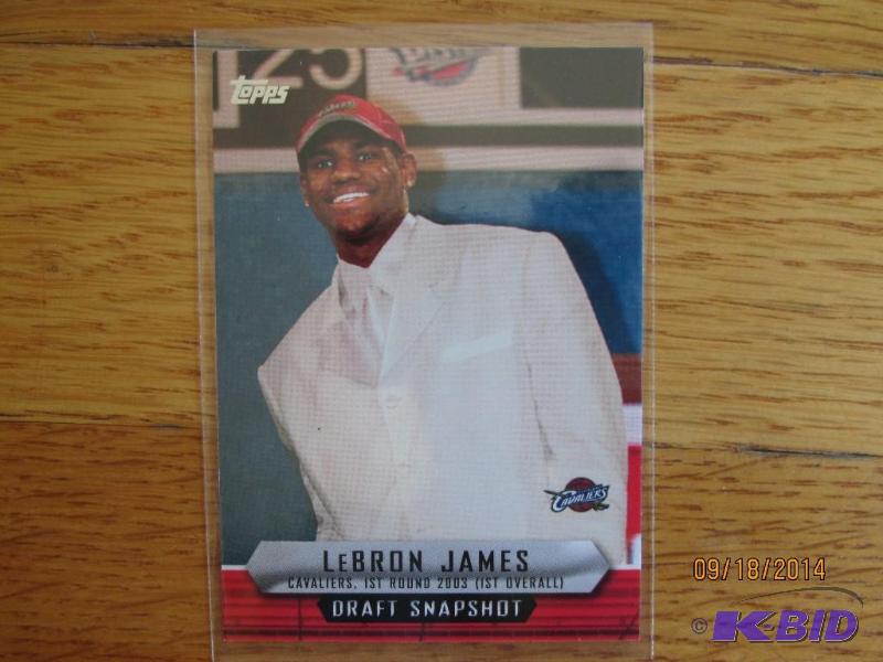 2009 Lebron James draft snapshot...