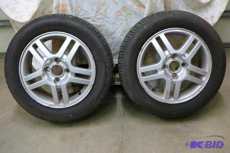 Rims &amp Tires Good Rubber P1951r60r15 Summ...