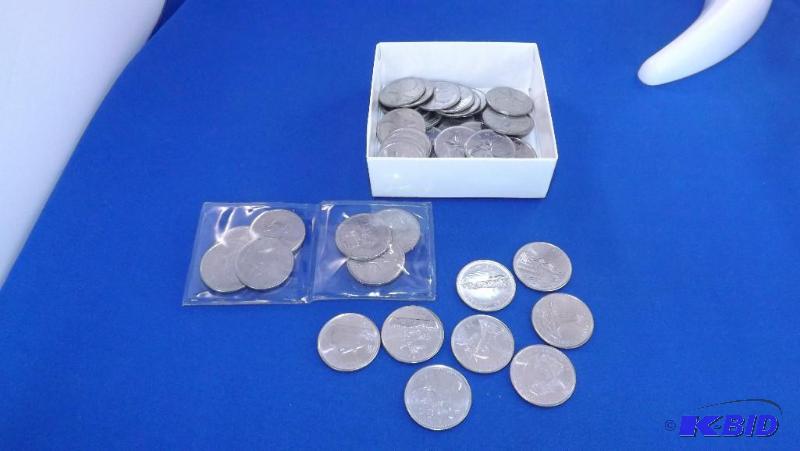 Canadian Quarters, 1973 (7)1975, 1976, 1979, ...