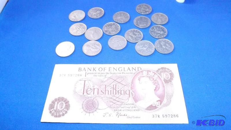 10 Schilling Bank of England paper note, 16 F...