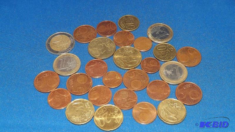Mixed Lot of European Euro Coins, 3 - 1 cent ...