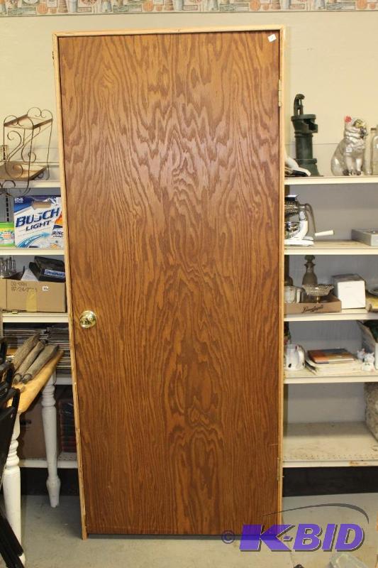 lot 11 image: Interior Door In Frame, Hallow, 80x32