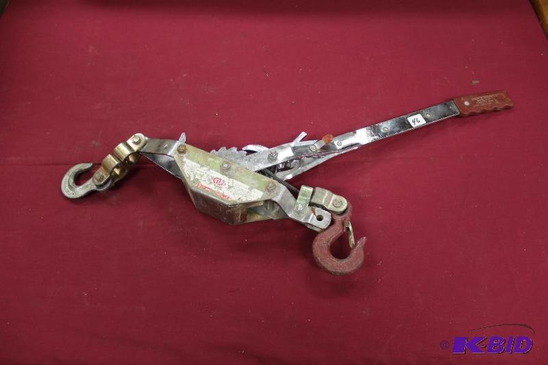 lot 46 image: Come-along  Work like it should...