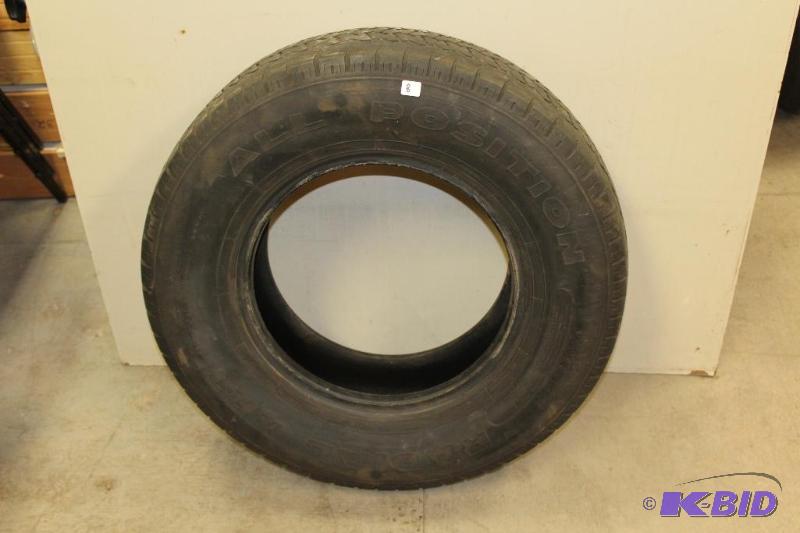 lot 8 image: LT24575R16 Tire - All Position