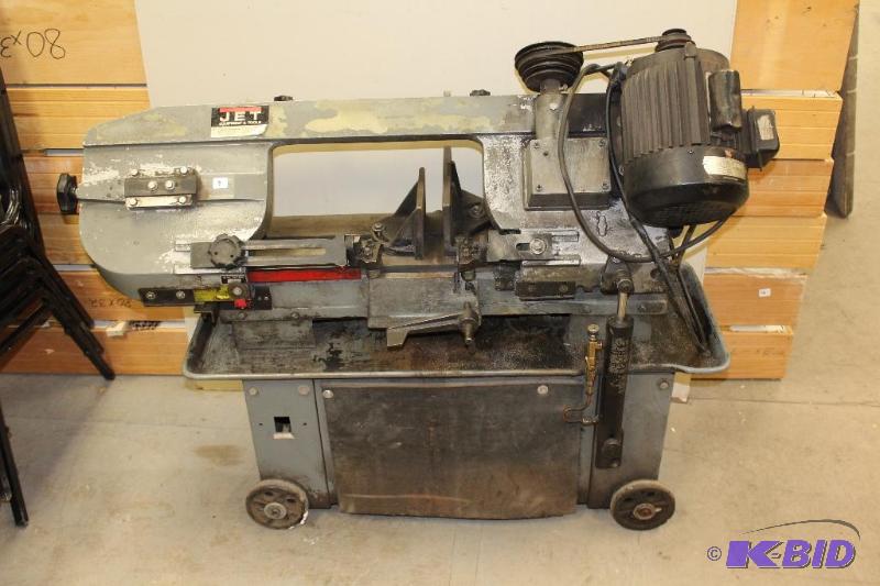 lot 9 image: JET Horizontal Vertical Bandsaw