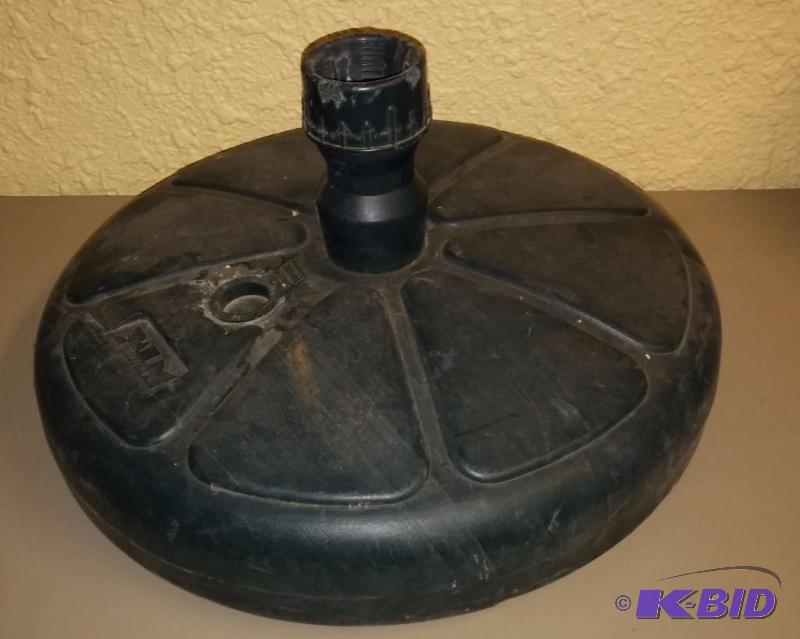 Outdoor Umbrella Stand. Fill with water or sa...