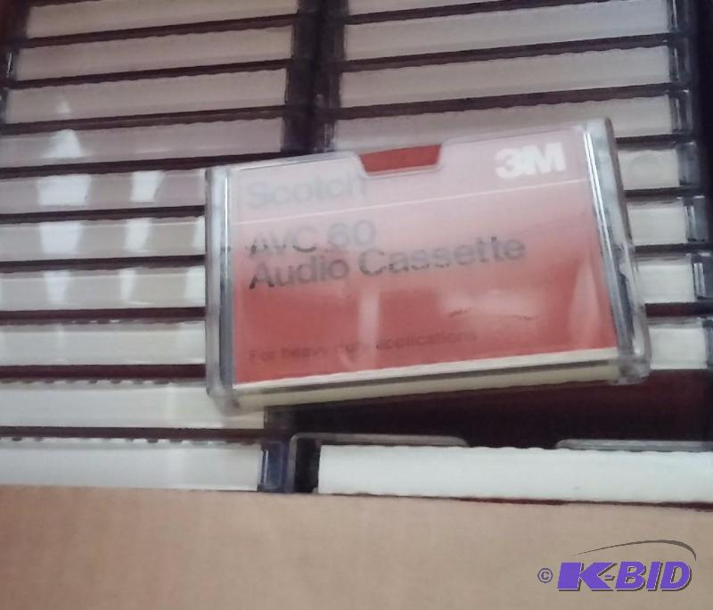 NEW 60 Minute Scotch 3M Cassette Tapes, case ...