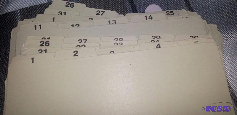 8 X 10 File Organizers...