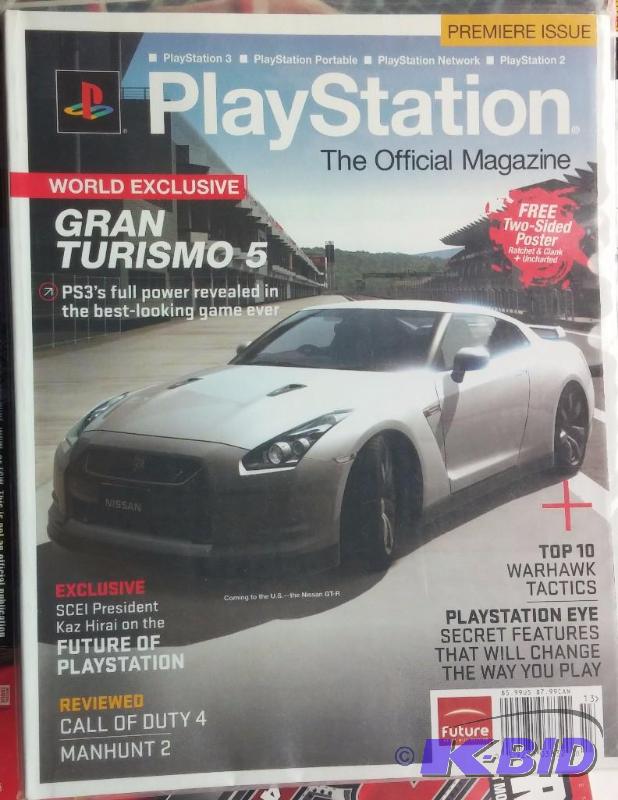 2007 PlayStation Premier Issue Magazine...