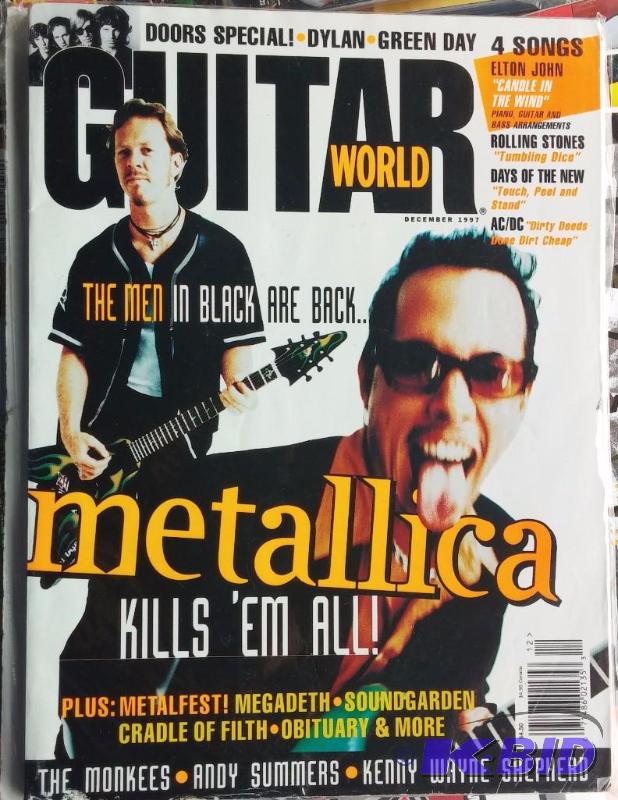 1997 Guitar Legends Jim Morrison Magazine-Pro...