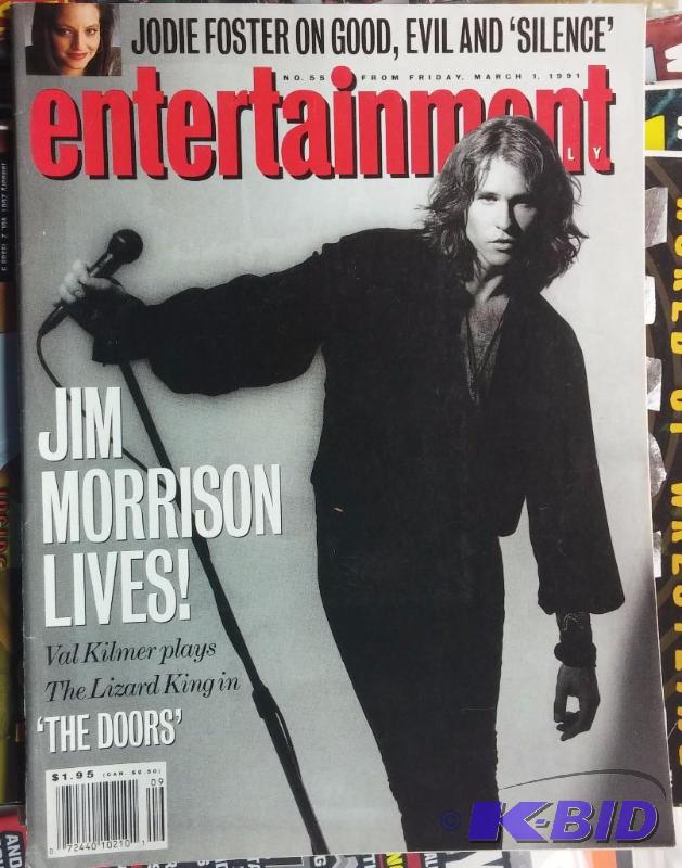 1991 Entertainment Jim Morrison Magazine-Prot...