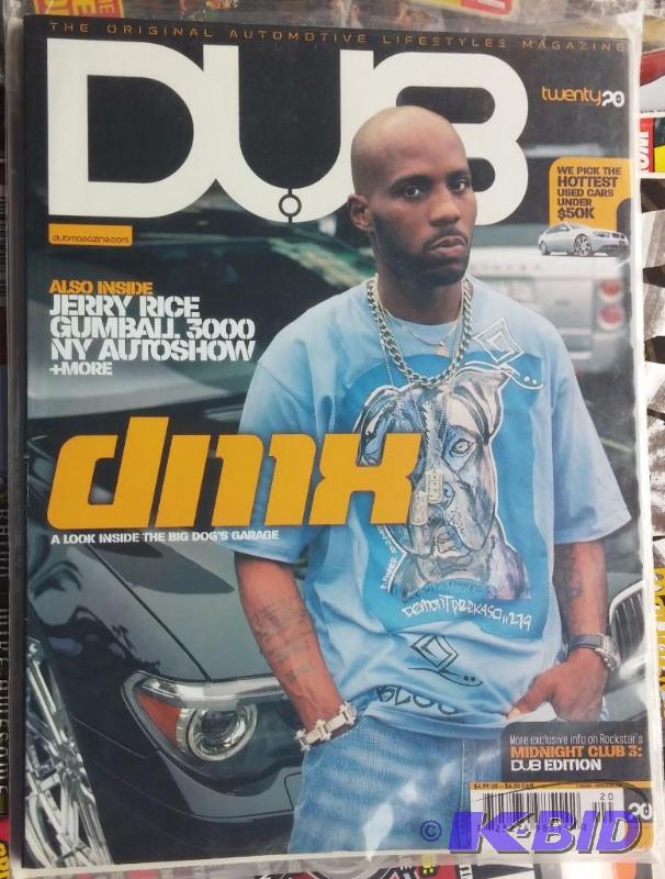 Dub Magazine with DMX Protected in plastic...