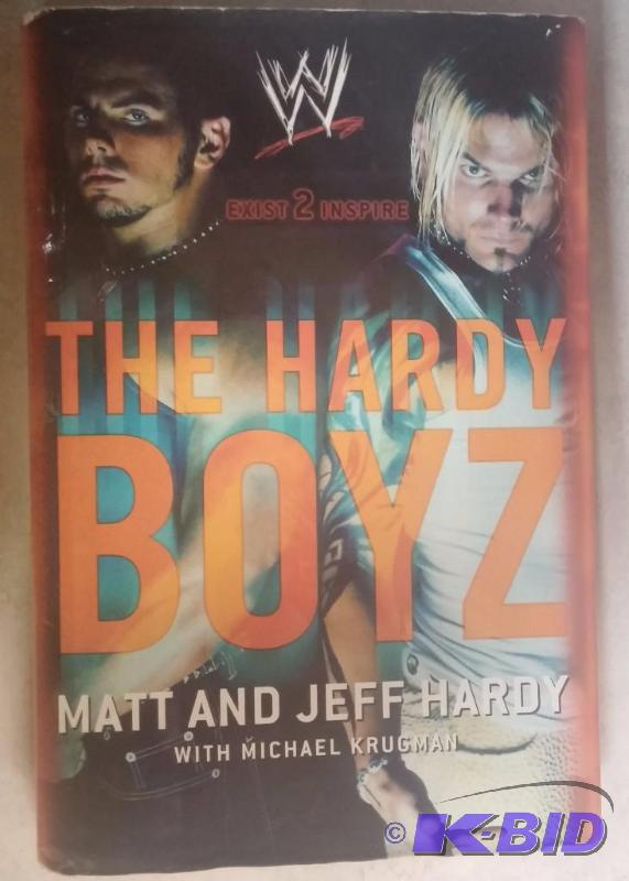 WWF The Hardy Boys Book, with book cover, exc...
