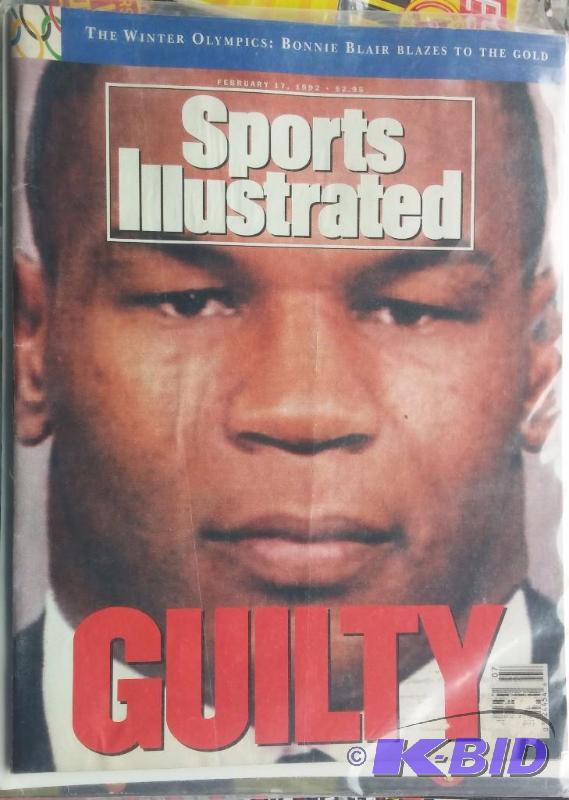1992 Sports Illustrated Magazine, Tyson Guilt...