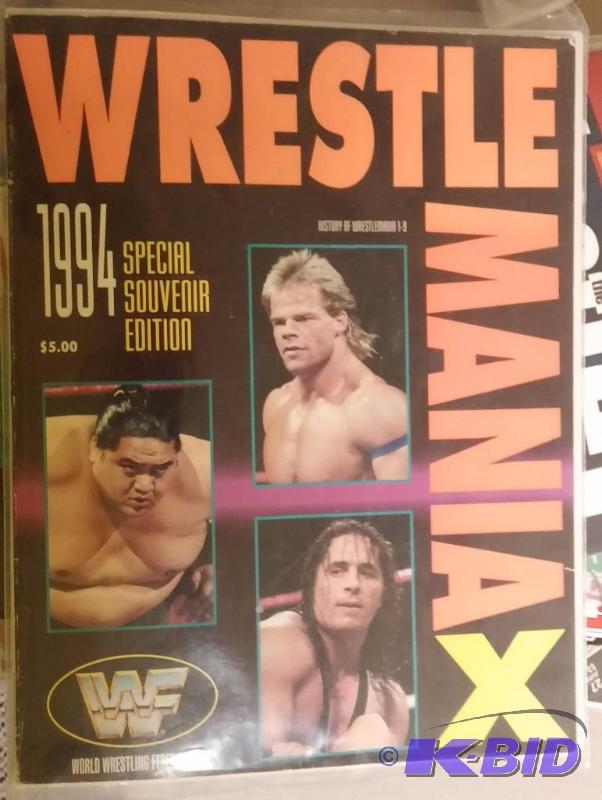 1994 Wrestle Mania Souvenir Edition Magazine-...
