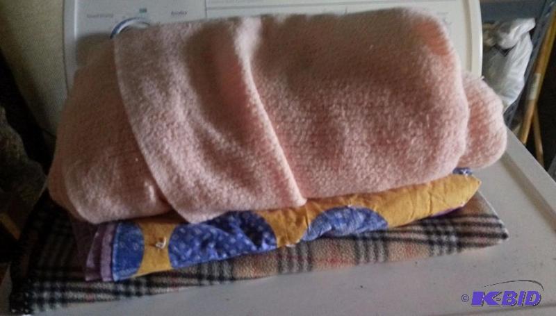Blankets as shown...