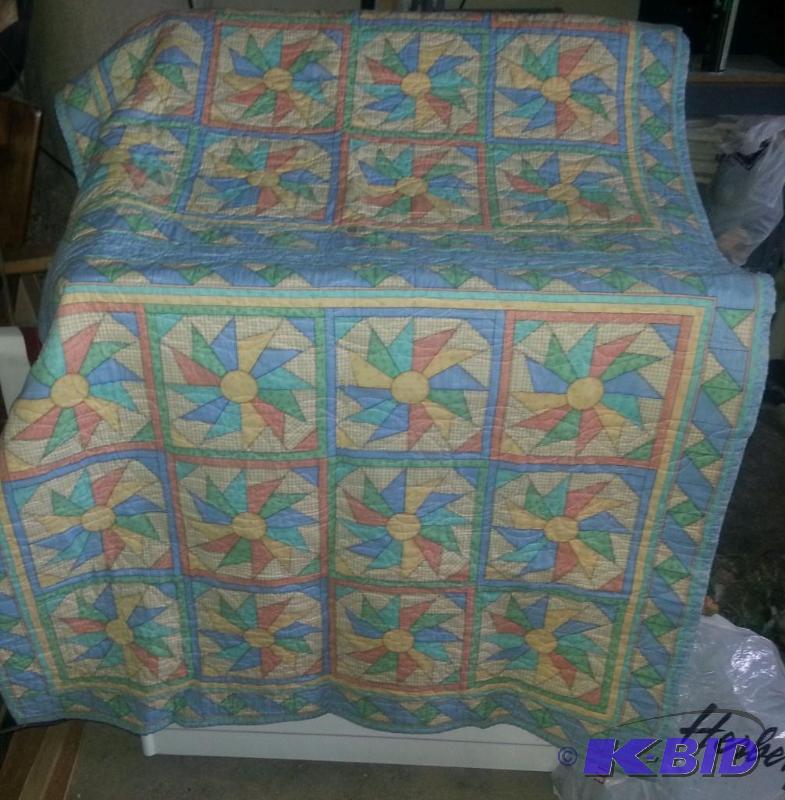 42 X 65 Hand Made Quilt...