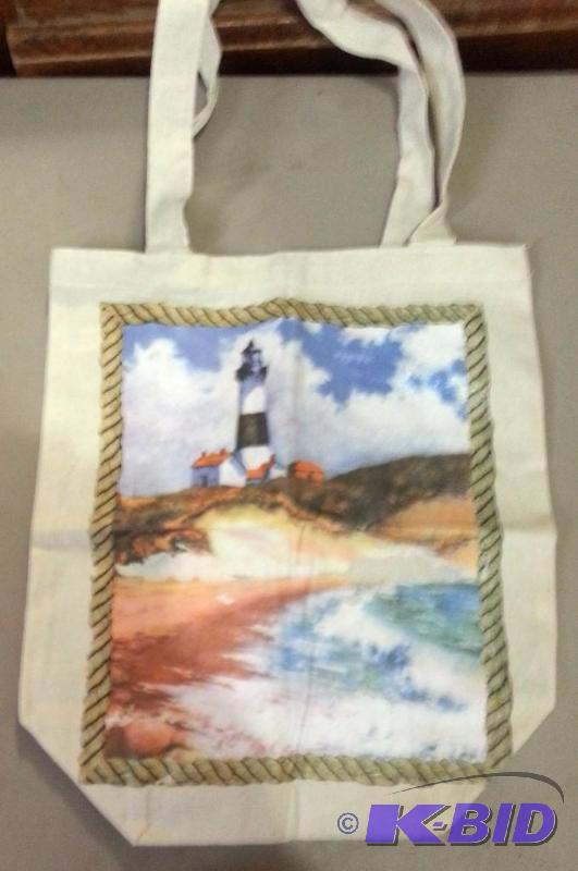 Lighthouse Canvas Bag...