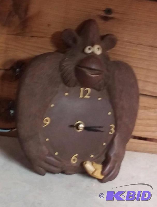 Vintage Monkey Clock...