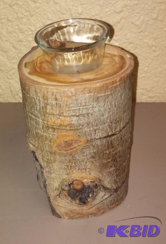 Driftwood Candle Holder 8&quot Tall...