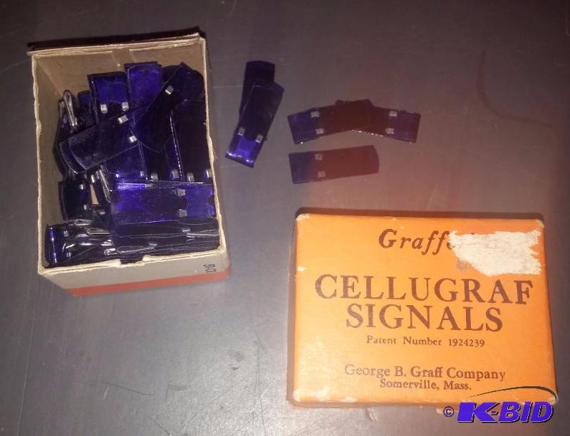 Vintage Blue Graff Cellugraf Signals...