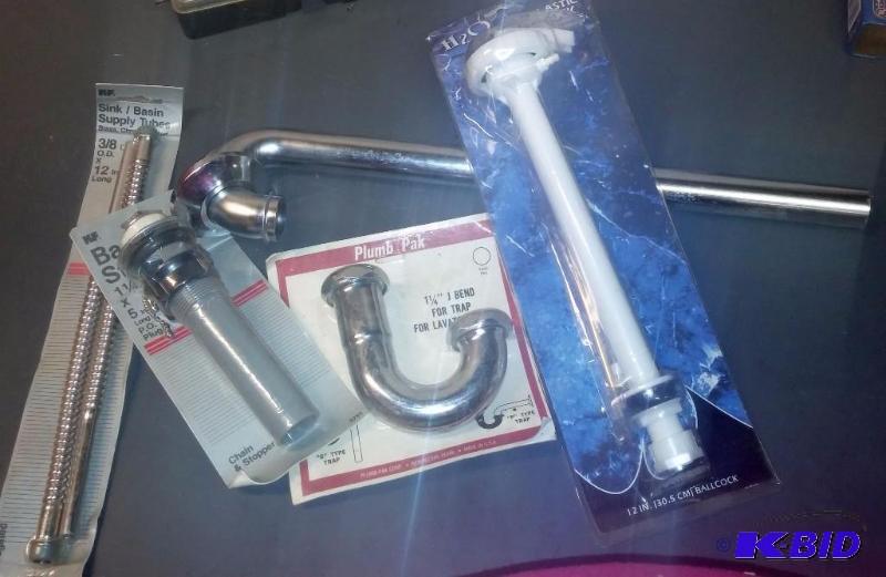 Stainless Plumbing pipes as shown...