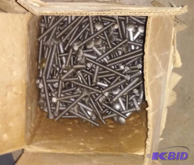 Box of LARGE bolts as shown...