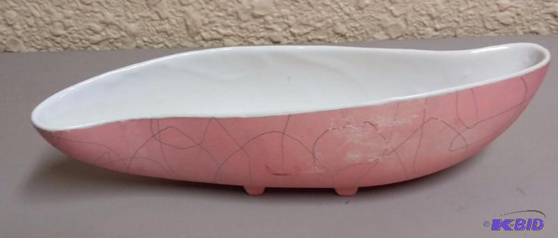 Shawnee Pink or Coral with Silver Lines White...