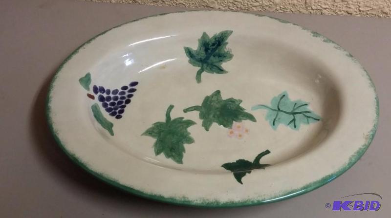 Vintage Italy Pottery Platter 15&quot...