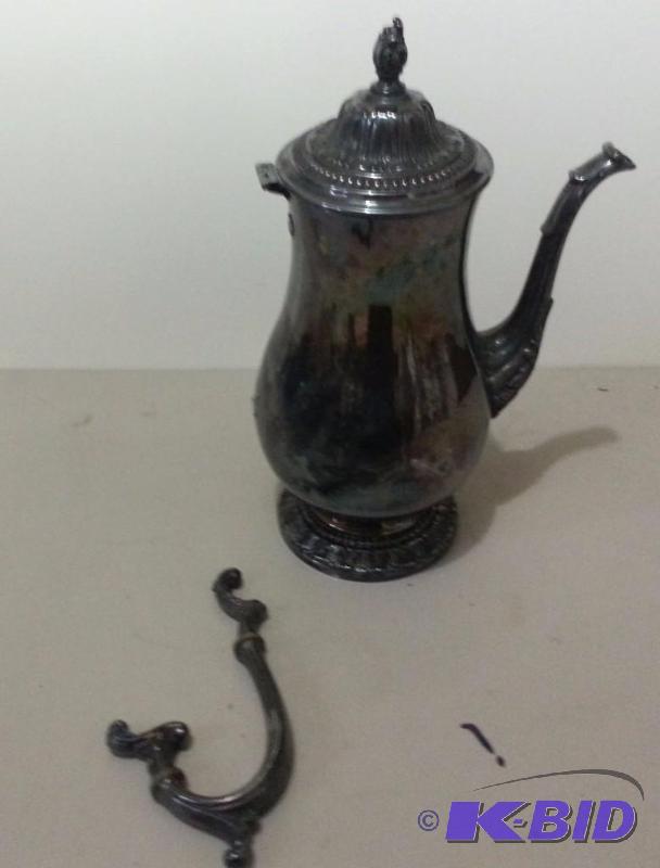 Early 1900s WM Rogers Silver-plated Coffee C...