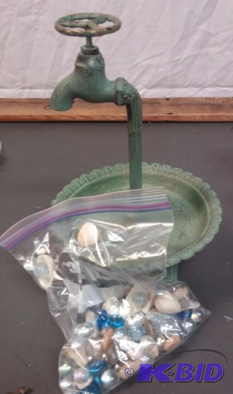 Vintage Center Piece made from a fountain. Co...