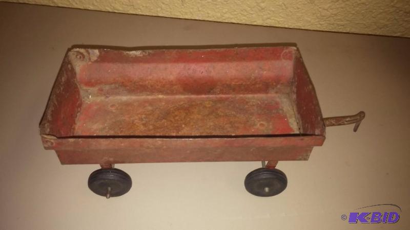 Vintage toy wagon...