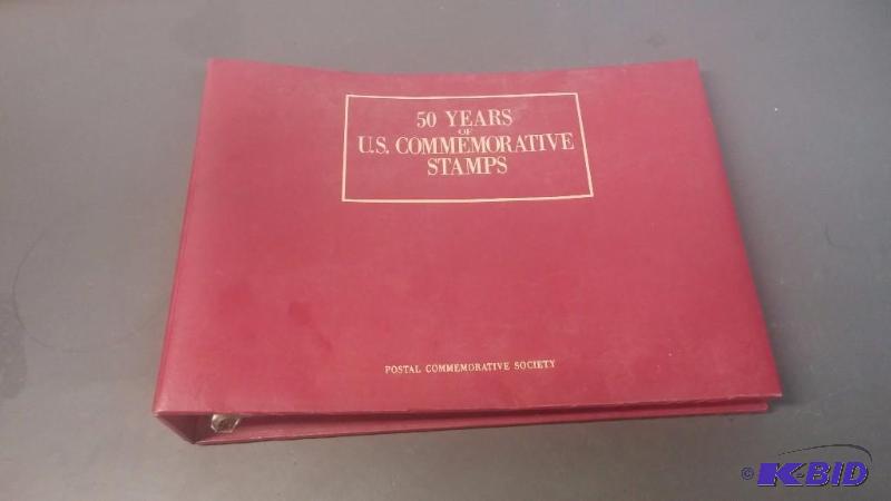 50 Years Of U.S. Commemorative Stamps Album. ...