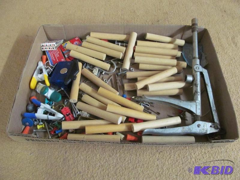 Screws, clamps, nails
