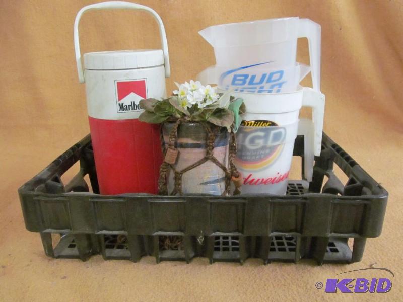 Pitchers and cooler