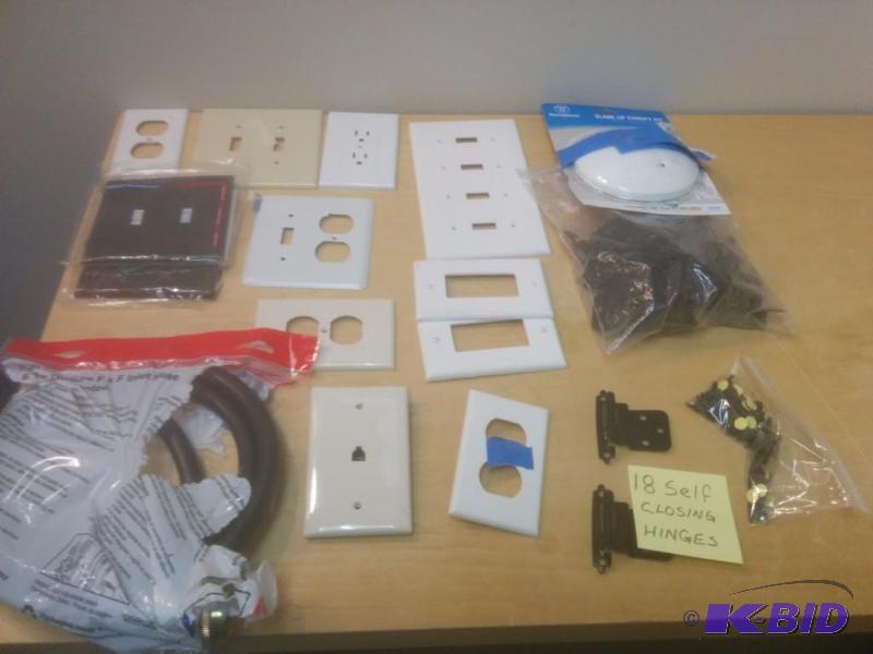 15 item lot High Pressure FxF Inlet Hose, Hinges, Canopy Kit.