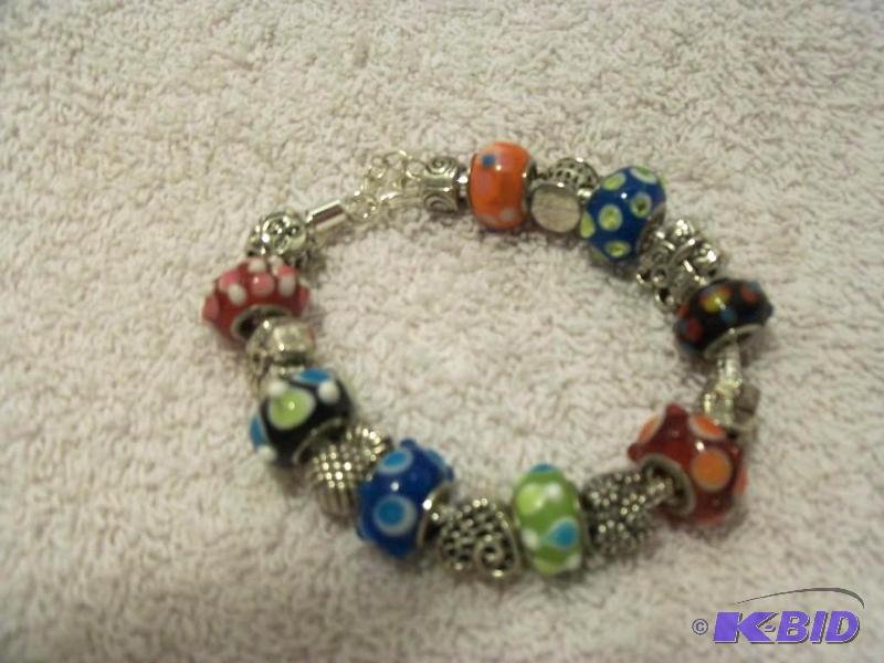 Pandora Style Bracelet- Summer Theme