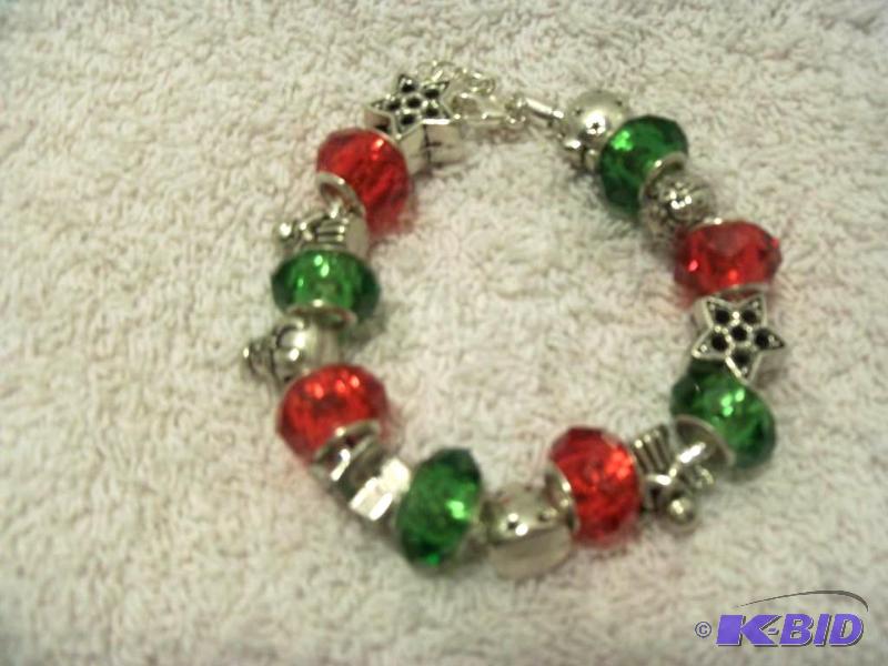 Pandora Style Bracelet- Christmas