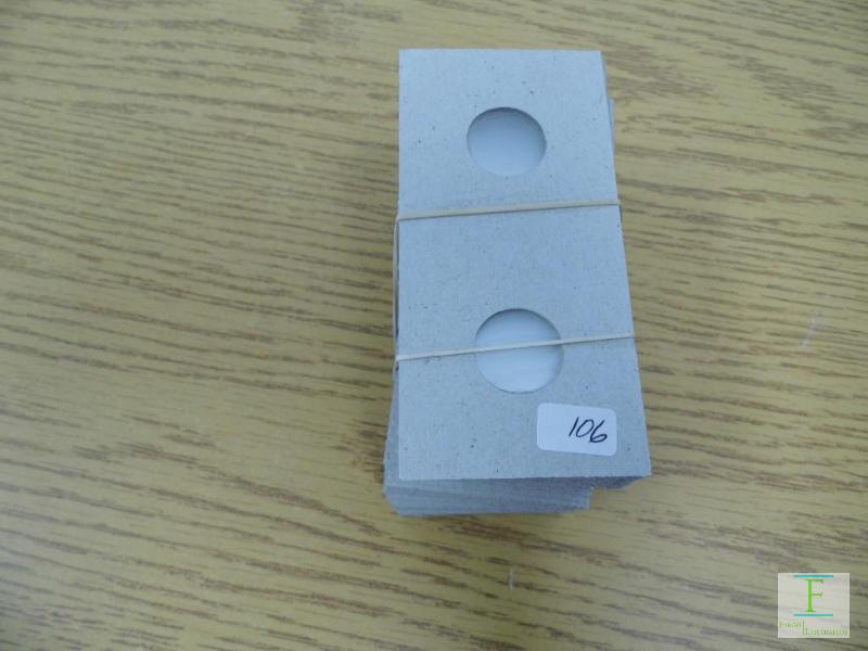 100 2x2 Dime Coin Holders