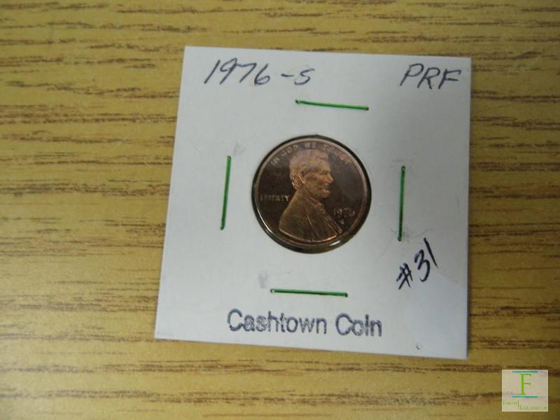 1976 S Lincoln Cent Proof