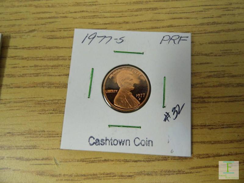 1977 S Lincoln Cent Proof