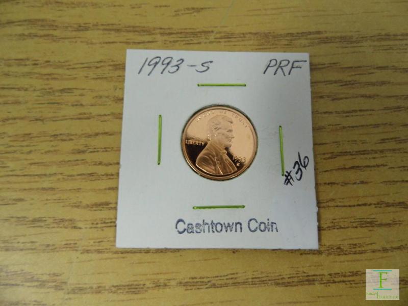 1993  S Lincoln Cent Proof
