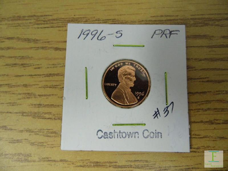 1996  S Lincoln Cent Proof