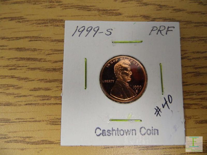 1999  S Lincoln Cent Proof