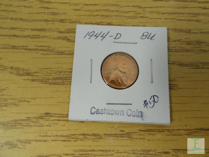 1944 D Wheat Cent Uncirculated