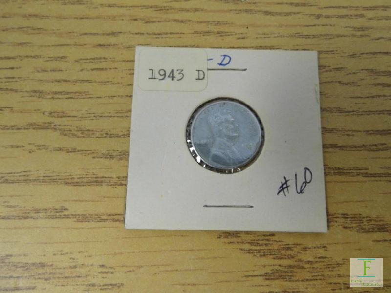 1943 D Steel Cent