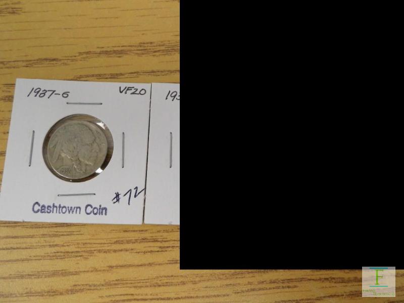 1937 P, D, & S Buffalo Nickels